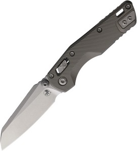 MCT210M10FLNC Microtech Standard Issue MSI Mini Ram-Lok Pocket Knife Stonewash